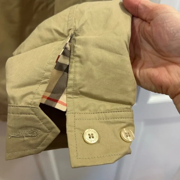 Vintage Burberry Golf Rider Cup 2006 Golf Jacket Tan Size women’s XL (men’s M) - Picture 7 of 8